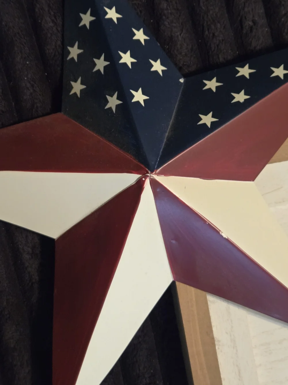 Patriotic Star Wall Decor Set - Red, White & Blue